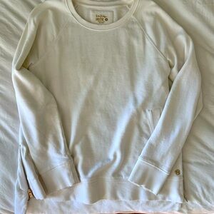 Lilly Pulitzer Luxletic Beach Comber Pullover White M